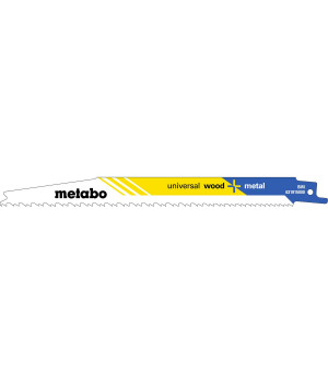 Metabo kardfűrészlap "UNIVERSAL WOOD + METAL" 200X1,5MM*5DB
